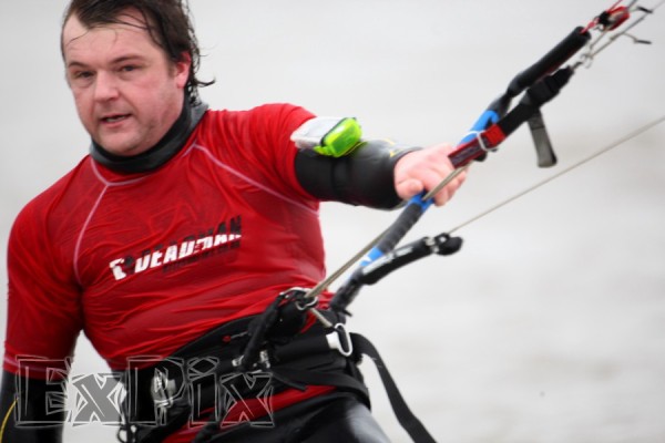 Dave Williams Speed Kitesurfer from the UK