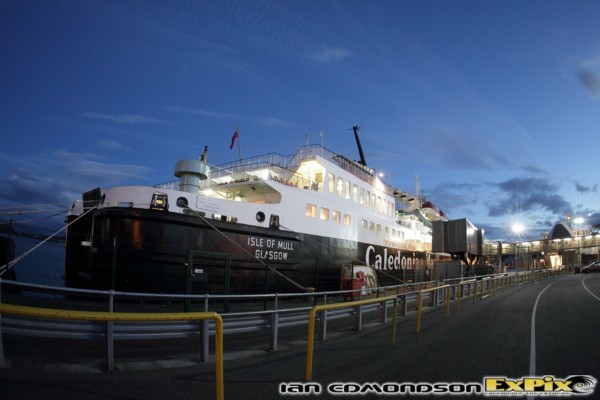 Calmac Ferry to Uist in Oban 