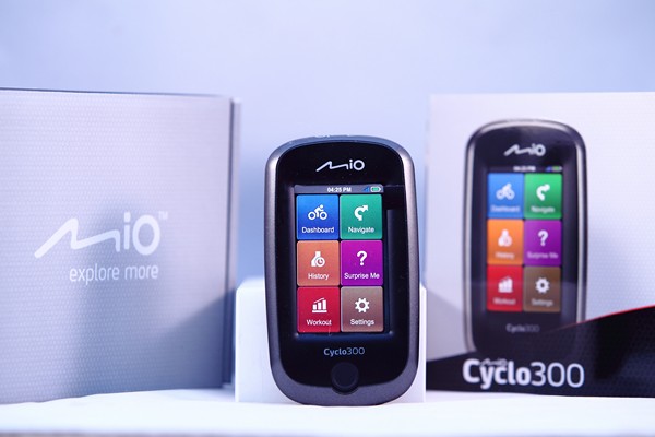 Mio Cyclo 300 cycle Satnav system